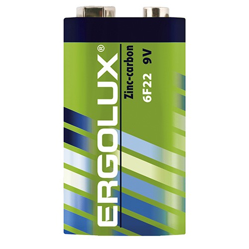 Батарейка Ergolux 6F22 9V SR1/5700/0035