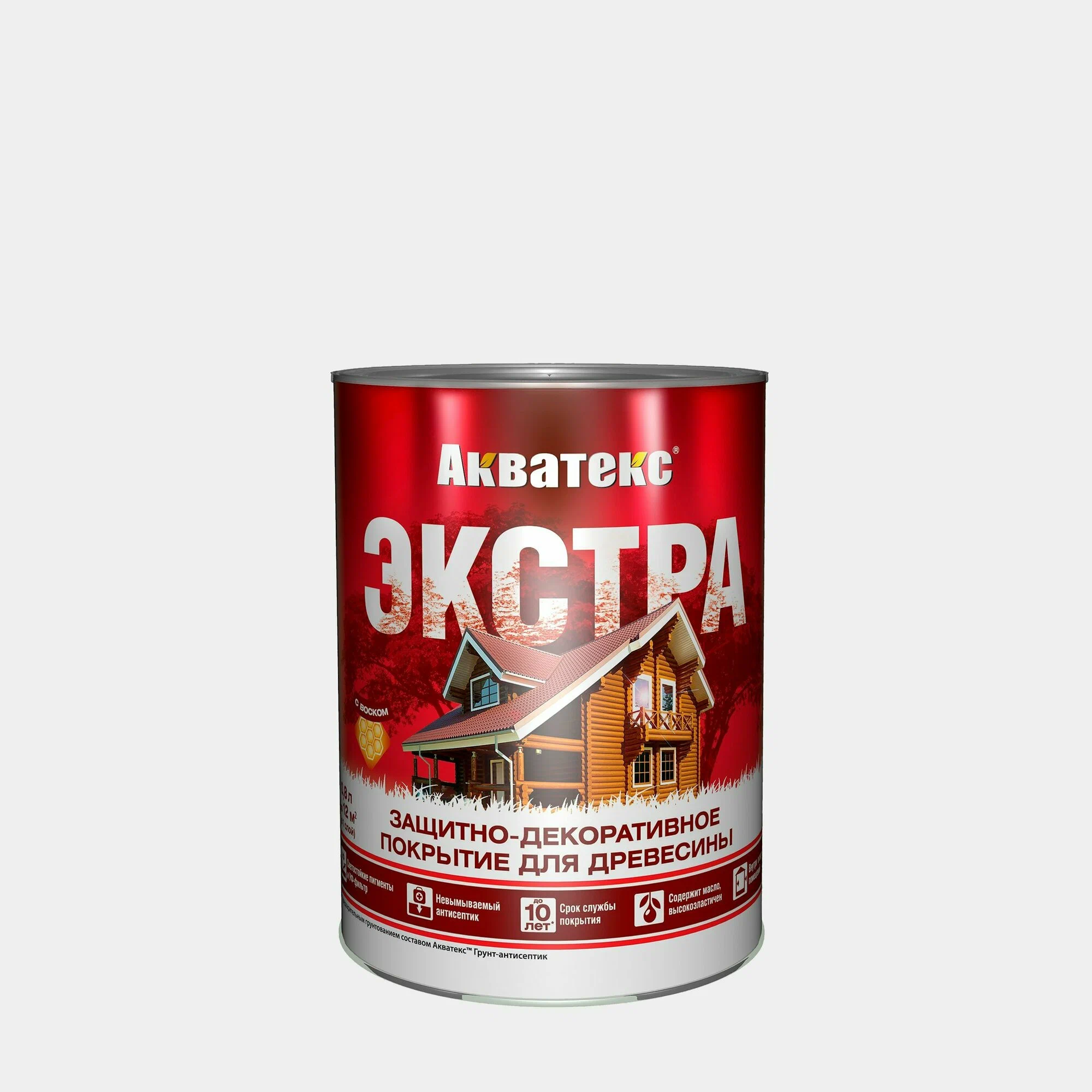 Текстурное покрытие Акватекс Экстра 0,8 л орех /0875