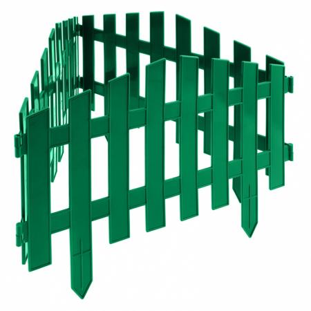 Забор декоративный Марокко 28*300см зеленый Россия Palisad/65030