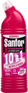 Гель для уборки дома Универсальный "Sanfor" 10в1 750мл/24265