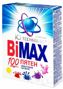 Порошок BIMAX 100 пятен ручная стирка 400г