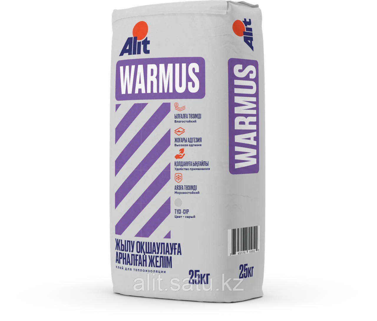 Клей для теплоизоляции ALIT WARMUS, 25 кг/14676