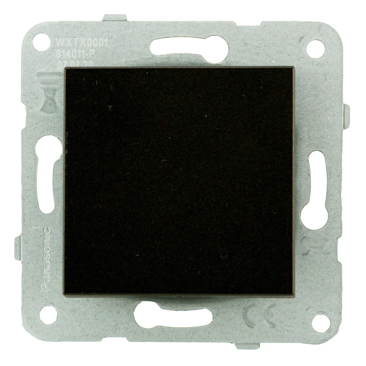 Выключатель KARRE PLUS черный с индикатором WKTT00022BL-EUI  /315-36012