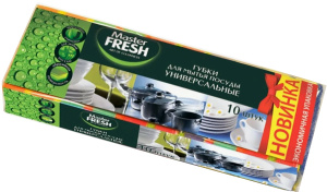 Master fresh  губки д/посуды унив,стандарт 10 шт