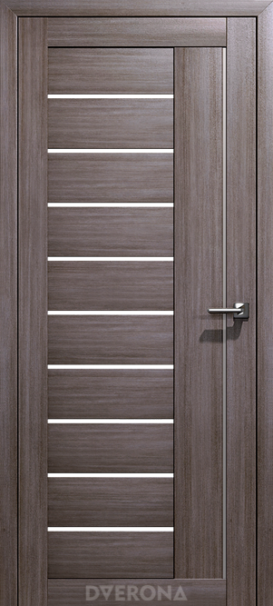 ДЦ 600 ПВХ Дельта Дуб Неаполь (экошпон) (21х7) Черное стекло 043-059