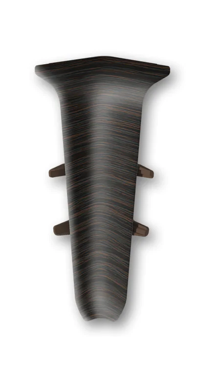 Угол внутренний для плинтуса Идеал 303 Венге темный /4787