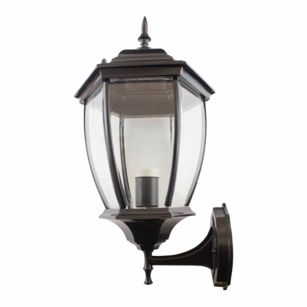 Светильник садовый ЗАРЯ большой черный LP-7707