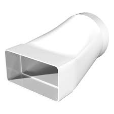 Соединитель плоского воздуховода с круглым 55*110/D100 эксцентриковый /511СП10КП /5907/14163