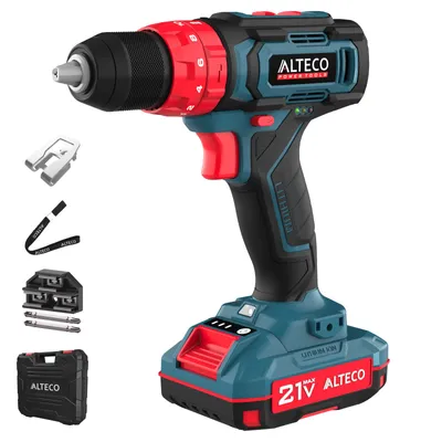Аккумуляторная дрель/шуруповерт CID 21-35 ALTECO/71402