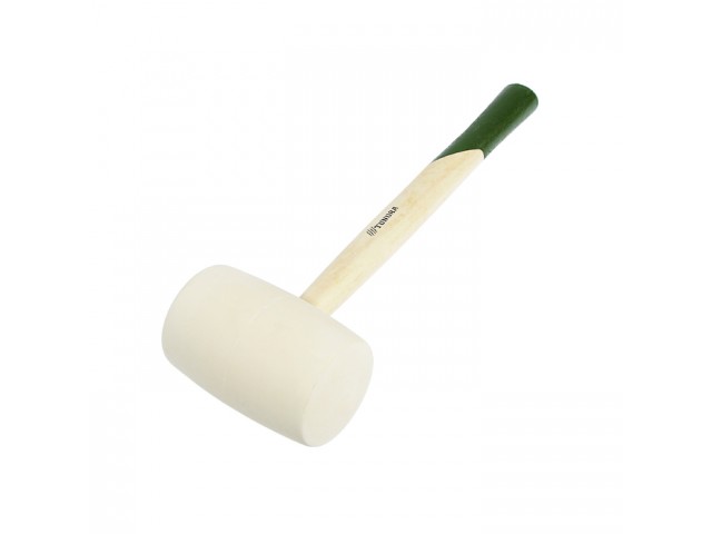 Киянка резиновая белая дерев.рукоятка 900 гр/1860