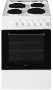 Плита электрическая SHIVAKI Comarella 50-00E (белый) 11870/2