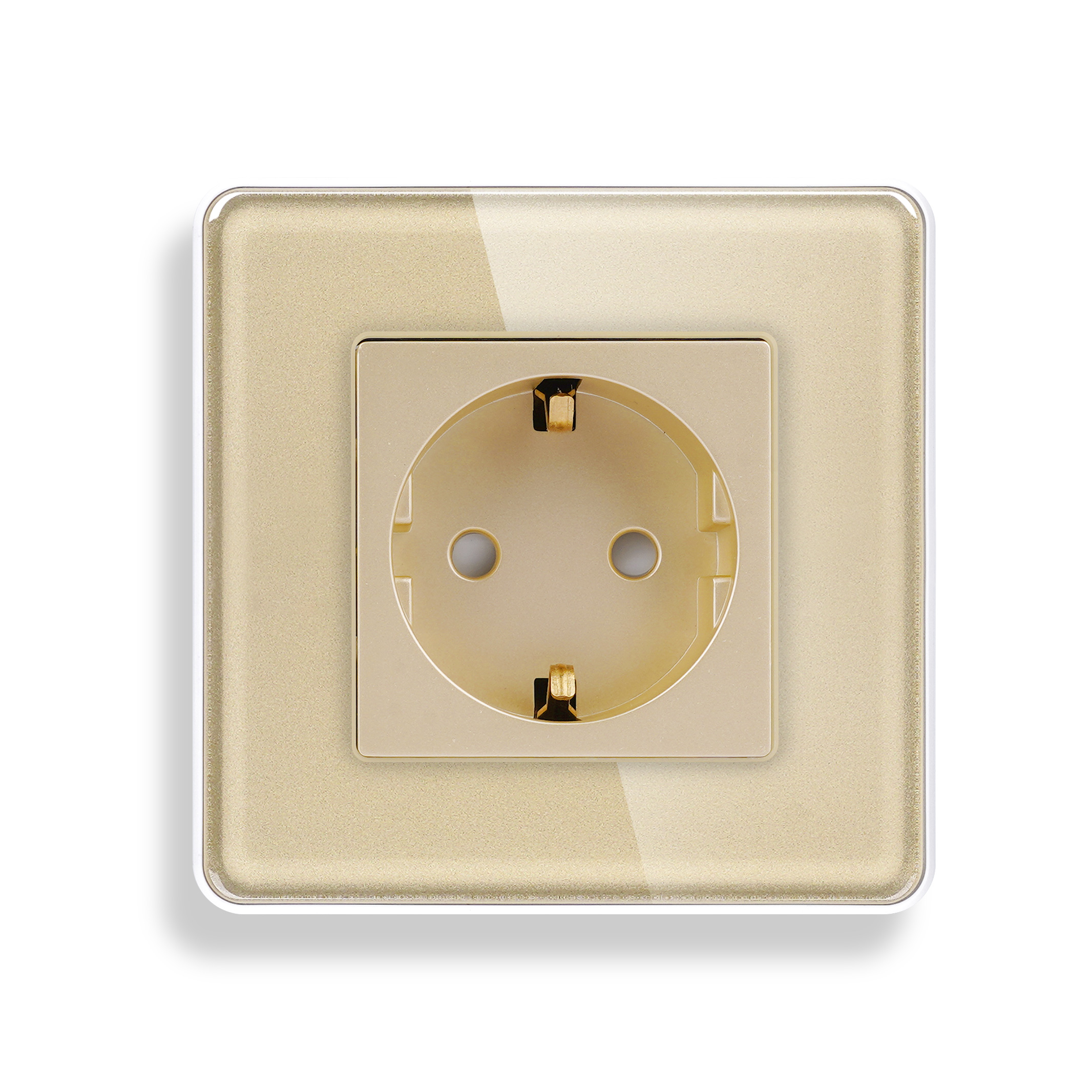 Розетка SAKURA б/з с/у Золото TEKLED Electric 282-03382