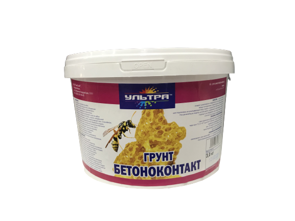Грунт-пропитка Бетоноконтакт 1,5 кг УЛЬТРА /0528