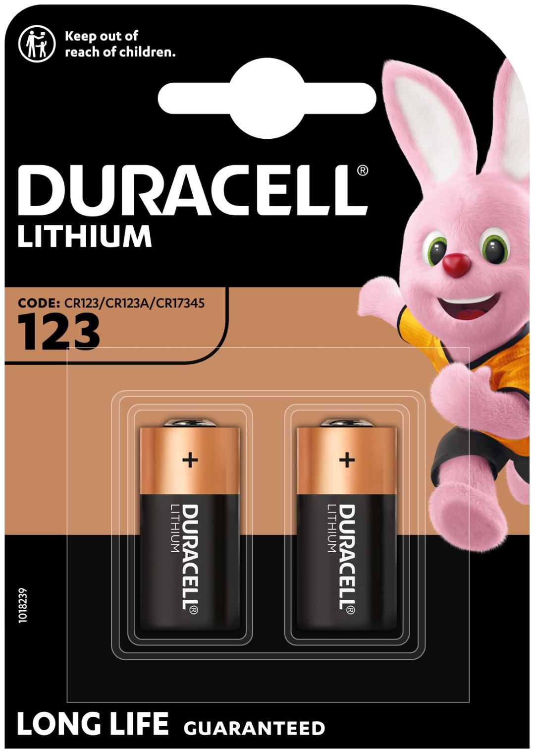 Батарейка Duracell HPL 123 2BL CN MON 2шт/5006921