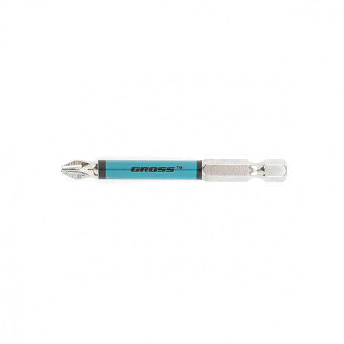 Бита GROSS Ph2-Ph1*45мм, двухстор, сталь S2 /11211
