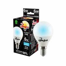 Лампа LED ЗАРЯ G45/15W/4500/Е14 Эконом /4615