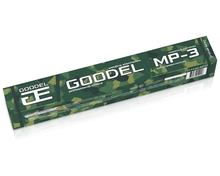 Электроды GOODEL MP-3 4мм, 2,5 кг (переменный ток) /19149