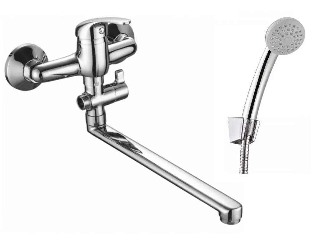 Смеситель GROSS AQUA для ванны, длинный излив 7210213C-35F Mini/Ц0787607