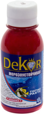 Паста колер DEKOR №19 розовый 100гр/3302