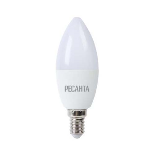 Лампа Ресанта LL-R-С37-7W-230-4K-E14 (свеча) 7Вт нейтр. /7