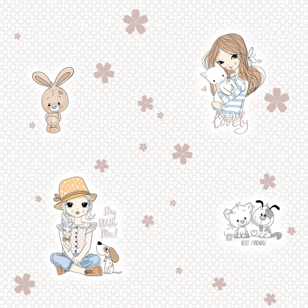 Обои 855-00 Друзья-00 0,53*10,05м