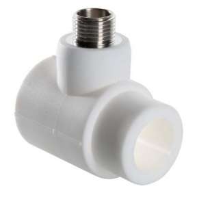 Тройник ППР для коллекторных соединений 40*1/2 наружняя резьба