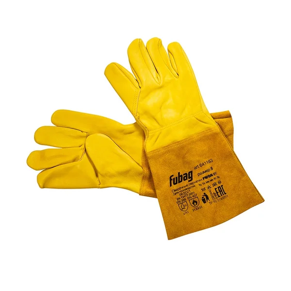 Краги сварщика брезентовые огнеупорные /Сибртех 68160