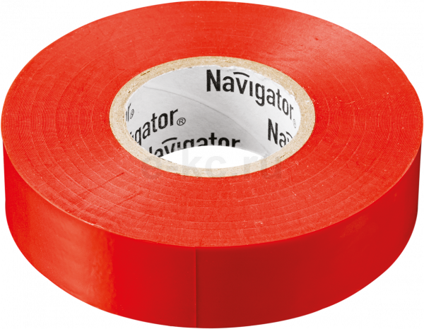 Изолента ПВХ NAVIGATOR 15мм*10м красная 71230 /12584