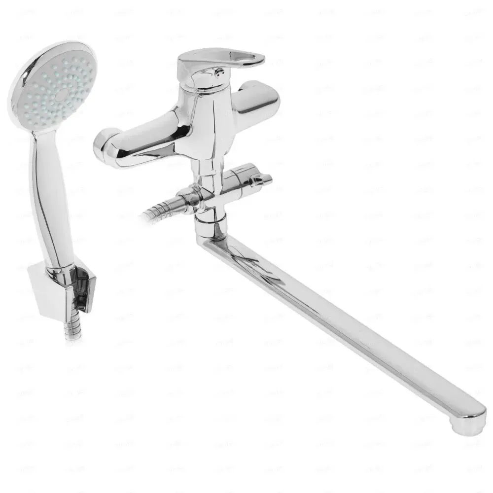 Смеситель GROSS AQUA для ванны, длинный излив 7237258С-35L(F) Base/Ц0787606