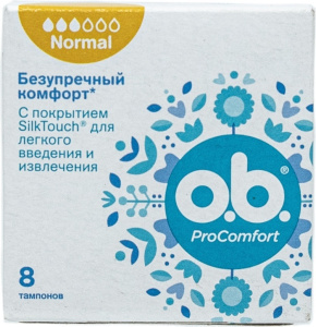 Тампоны OB Pro Comfort Нормал 8 шт