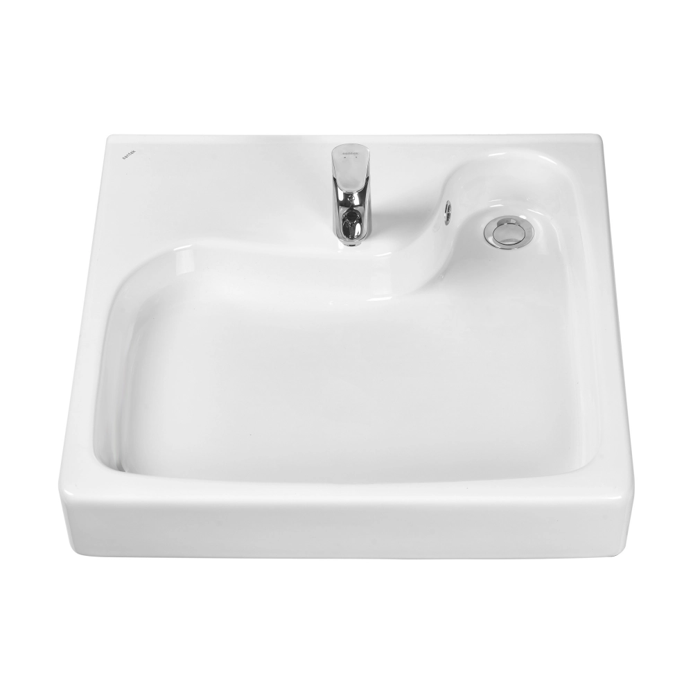 Раковина SANTEK Клио  60*61 с кронштейнами 1WH501780 /237423