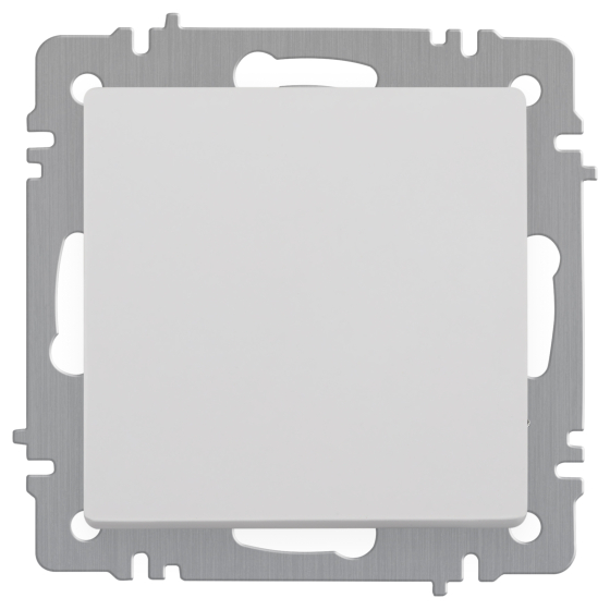 Выключатель Intro Accent 6-101-01 10А-250В IP20 СУ AL/CU белый/1026