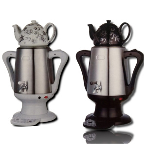 Самовар-термопот электрический Orvica (белый/черный) 2в1, 6 л /ORM-3303