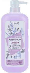 "БАННОЕ" мыло 3в1 800мл LAVENDER