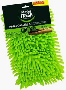 Насадка д/швабры-флеттер (микрофибра с длин. ворсом) Master Fresh 1шт / 6810/7974