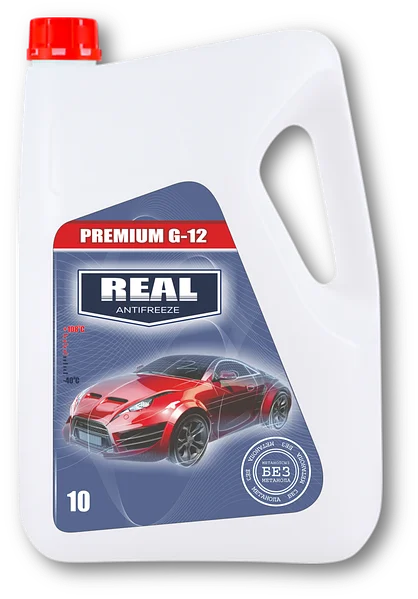 Антифриз REAL Premium красный 8 кг/0025/2761