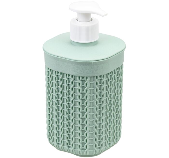 Диспенсер для жидкого мыла Вязание фисташковый/М2239