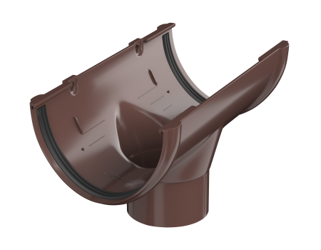 ТН воронка желоба (коричневый)