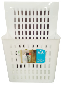 Корзина подвесная на дверь Белый/М1592