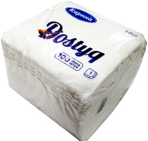 Салфетки "Карина" Dostyq 100 шт /1599