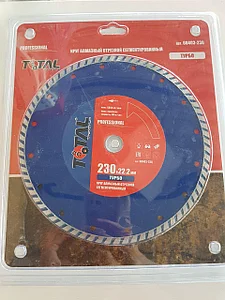 Диск алмазный отрезной TOTAL TOOLS 180*25 (F40) для влажной резки /1800725