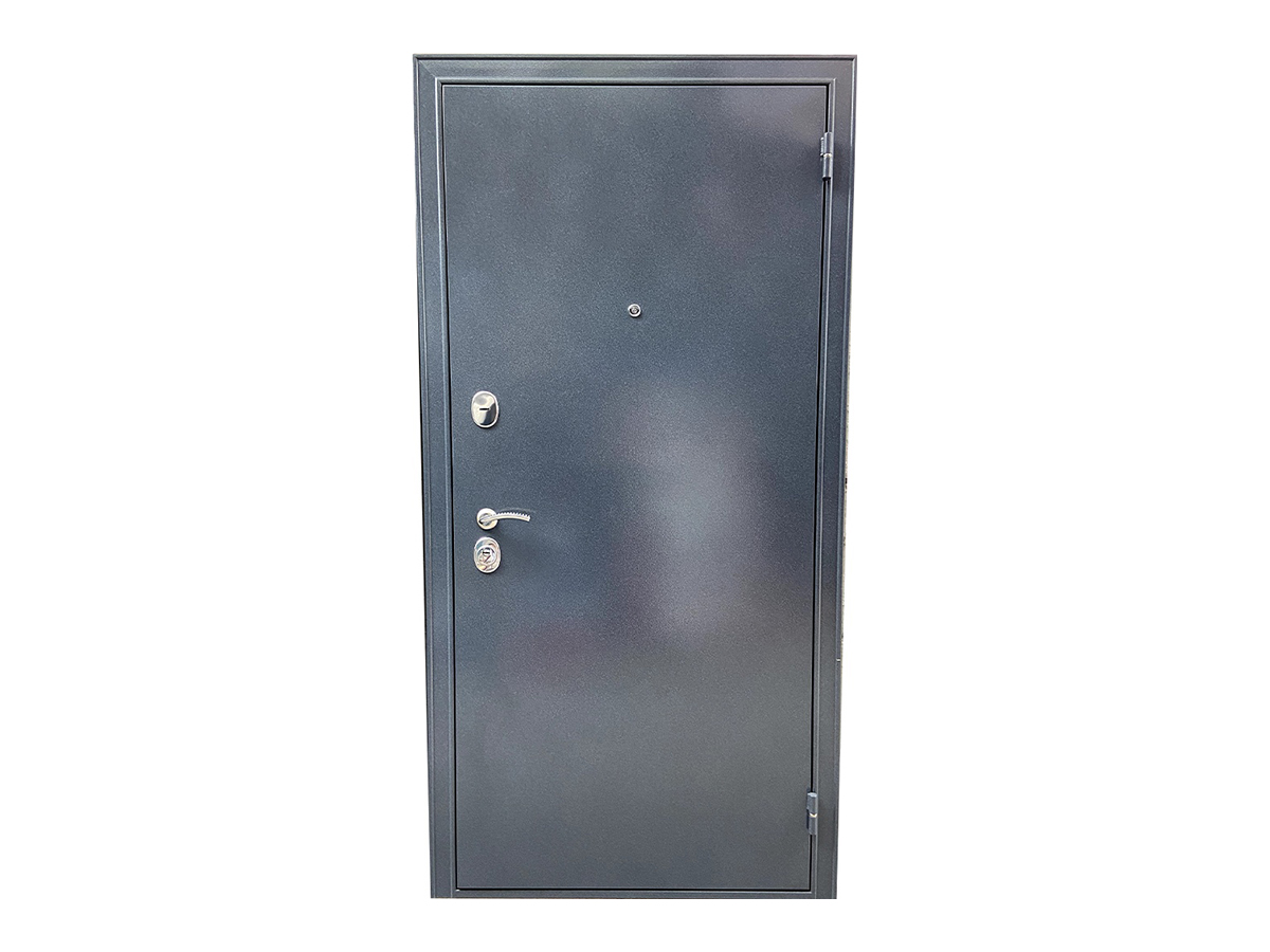 Дверь Квинт ММ Букле графит 860 левая Steel