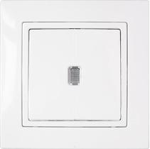 Выключатель Bylectrica УЮТ 1кл СП белый с индикатором /С110-866