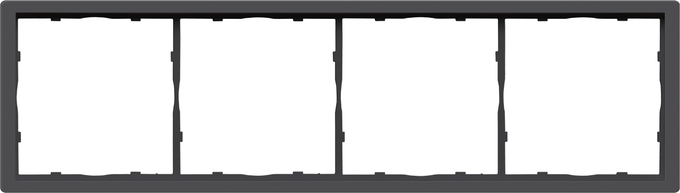 Рамка SAKURA 4-я, с/у черный TEKLED 282-03232