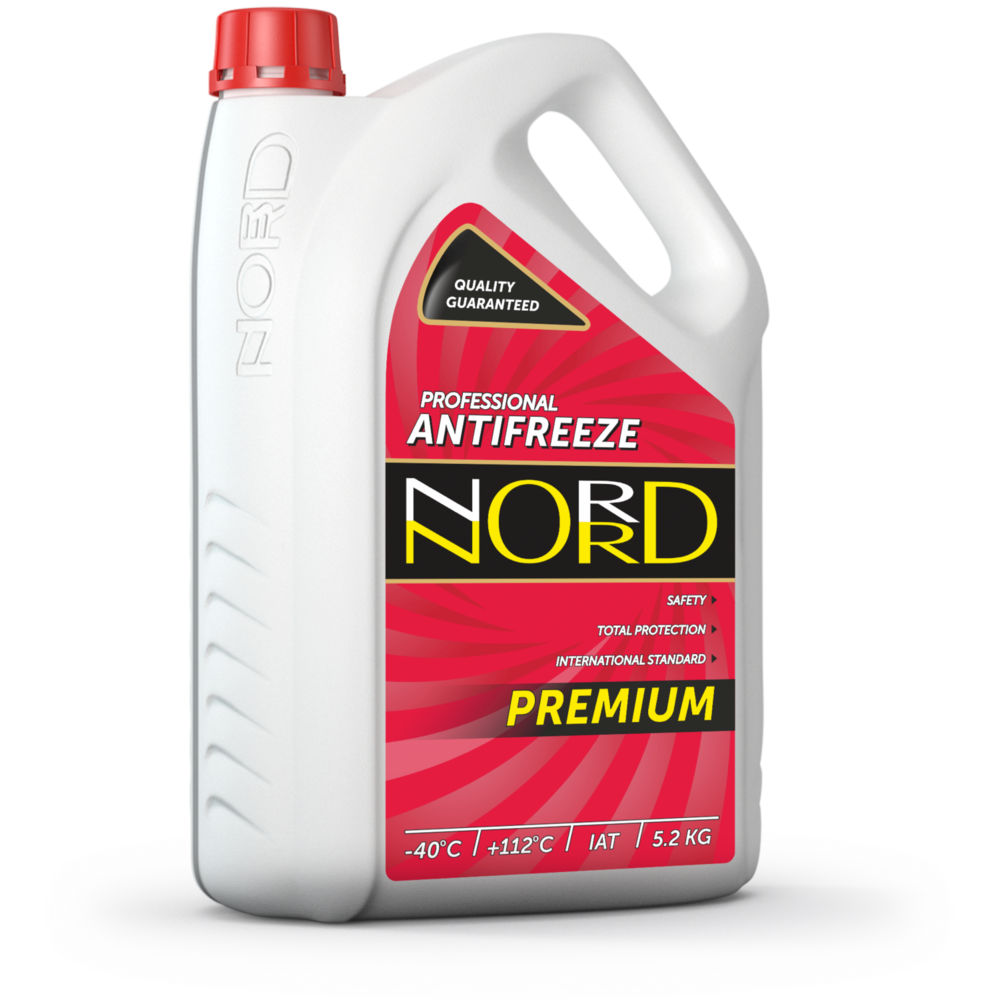Антифриз NORD PREMIUM красный 5кг /0133