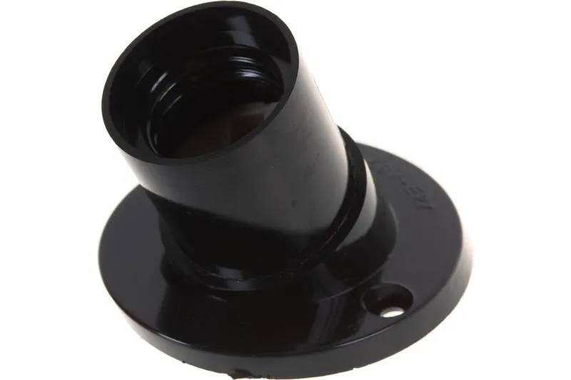 Патрон Е27 карболит. угловой черный TOKOV ELECTRIC TKE-C05-PKB/U-27 /1734083