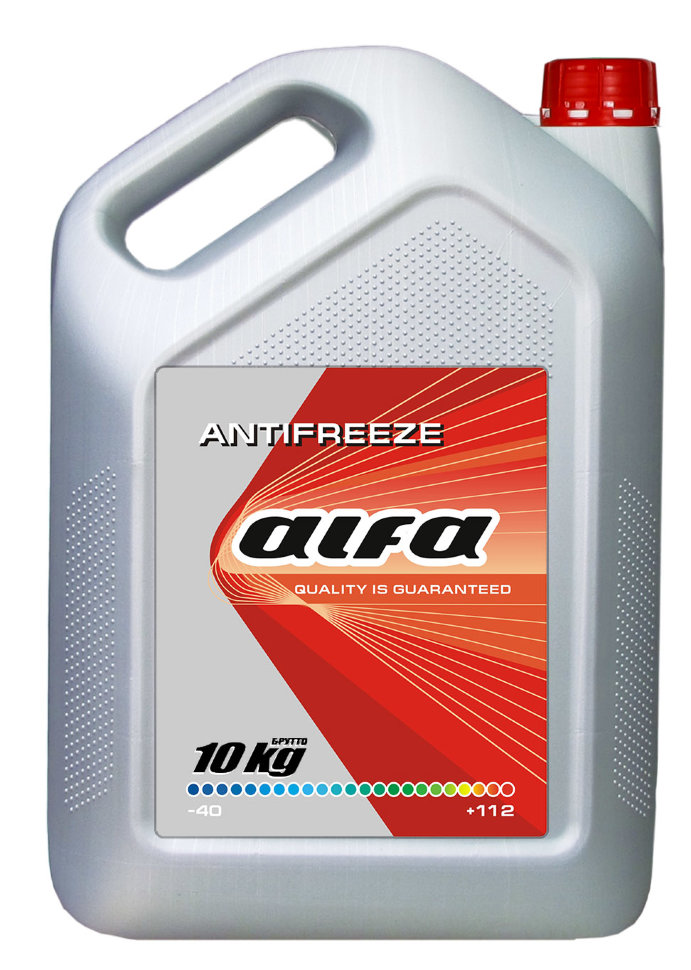Антифриз ALFA 0,9 кг красный/В00103