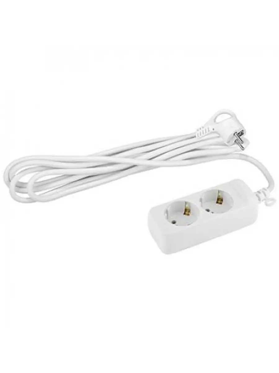 Удлинитель ЭРА 2гн 5м с/з ПВС 3*0,75 мм /3087/0197