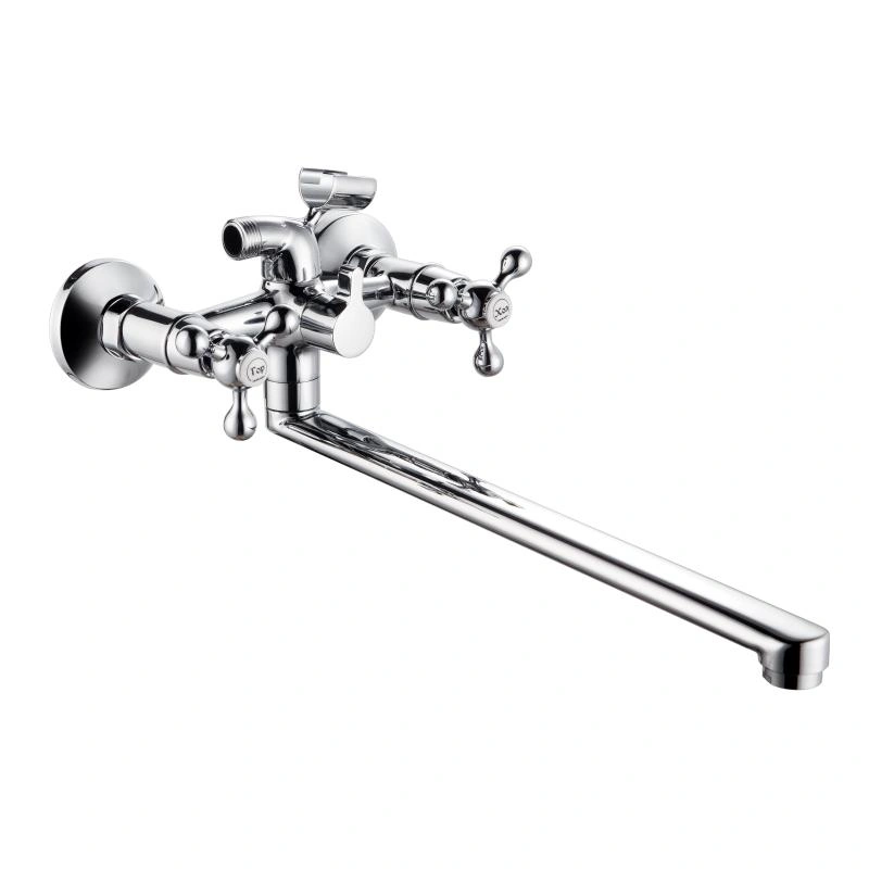 Смеситель GROSS AQUA для ванны, длинный излив 7088039C-35L(F) Yota/Ц0788394