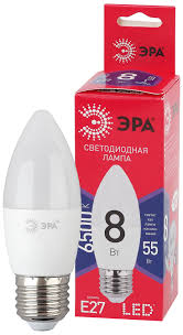 Лампа LED ЭРА В35-8W-865-E14R ECO /5888